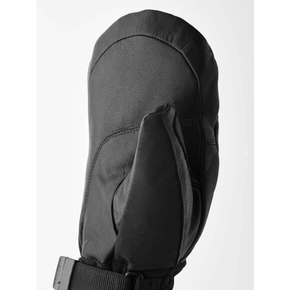 Hestra luffer med varme Heater Gauntlet mitten Black