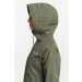 Tenson W Winga Rain Jacket Dark Olive Regnjakke