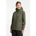 Tenson W Winga Rain Jacket Dark Olive Regnjakke