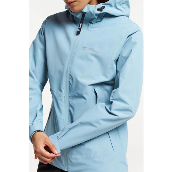 Regnjakke Tenson W Winga Rain Jacket Blue Grey