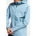 Regnjakke Tenson W Winga Rain Jacket Blue Grey