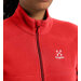 Haglöfs fleece til damer Buteo Mid Jacket Women Poppy