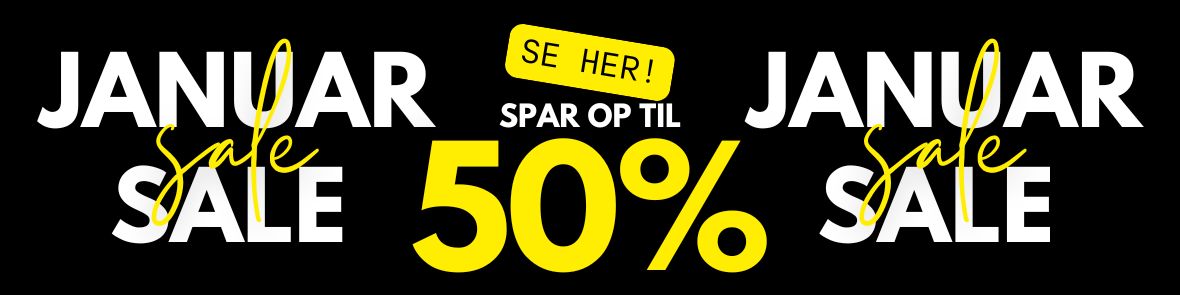 Udsalg spar op til 50%