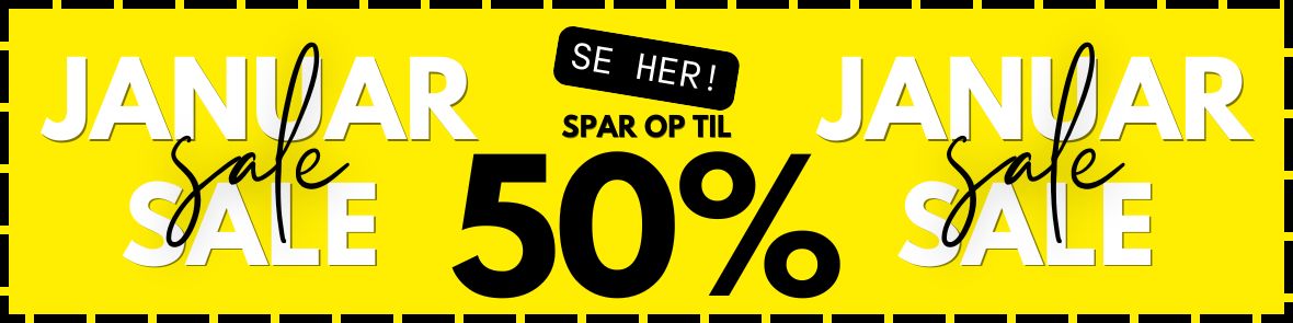 Udsalg spar op til 50%