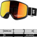 Salomon goggles Aksium 2.0 Black/mid red Skibriller