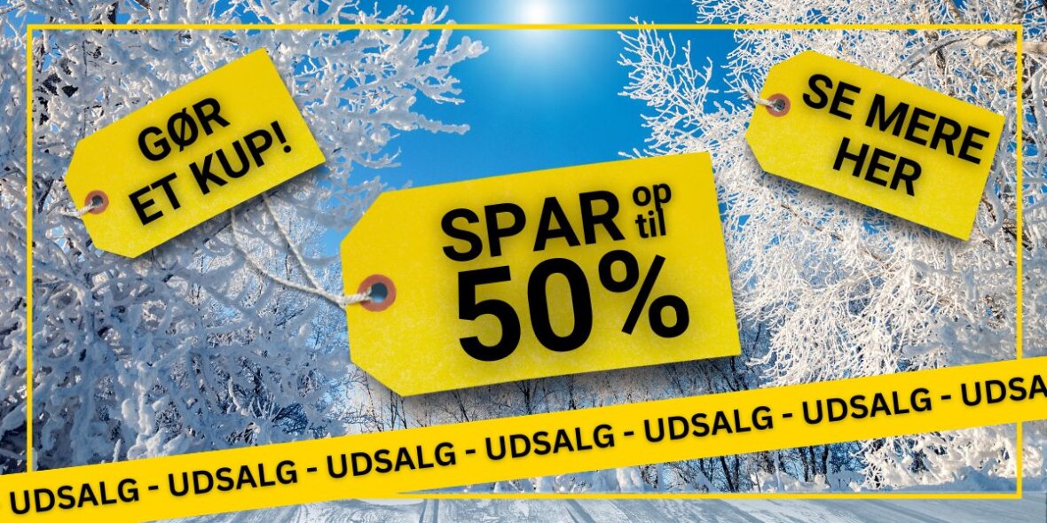 Udsalg i Naturligvis Outdoor spar op til 50%