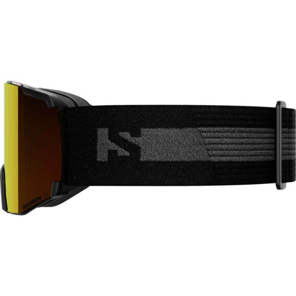 Goggles S/View Black Brand/Mid Red