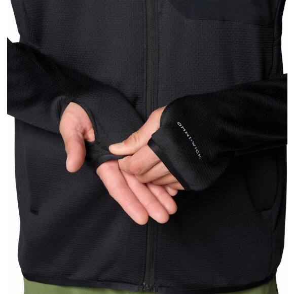 Triple Canyon Grid M Fleecejacket Black