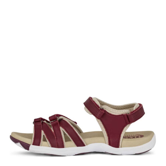 Corsica slim velcro Purple sandal til kvinder