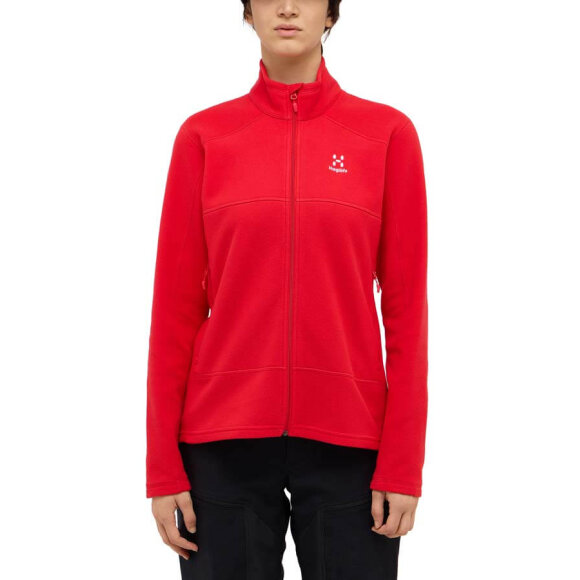 Letvægtsfleece Buteo Mid Jacket W Bright Red