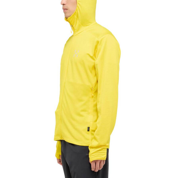 L.I.M Mid Multi II Hood Men Mellemlag Tech Yellow