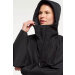 Tenson Drizzle Poncho Unisex Black Regnslag