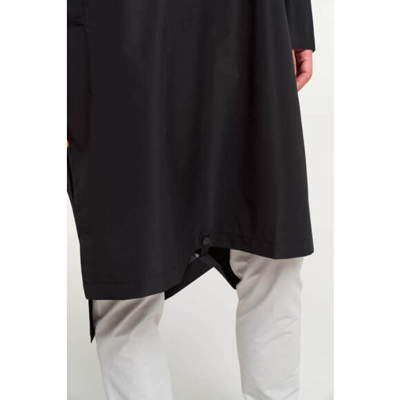 Tenson Drizzle Poncho Unisex Black Regnslag