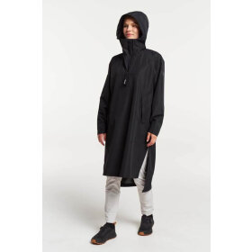 Tenson Drizzle Poncho Unisex Black Regnslag