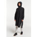 Tenson Drizzle Poncho Unisex Black Regnslag