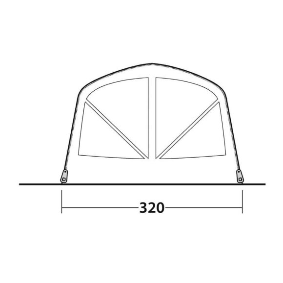 Outwell Flagstaff 5 Air Lufttelt