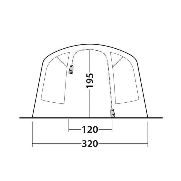 Outwell Monterey 5 Air Outwell lufttelt