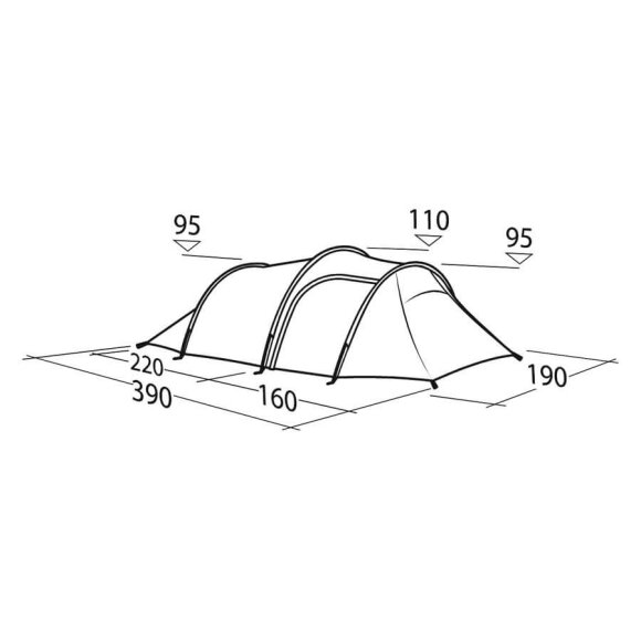 Robens Sage 3 Pro Tunneltelt